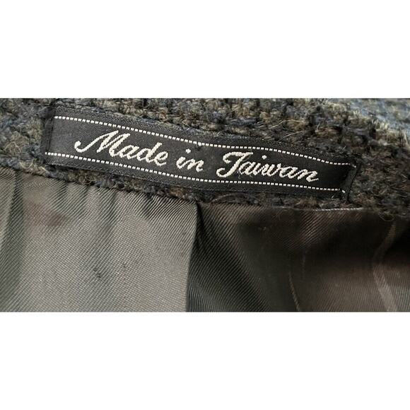 Pierre Balmain Paris Dark Green Wool Alpaca Blend Sports Blazer Jacket Size 46 - Picture 5 of 6